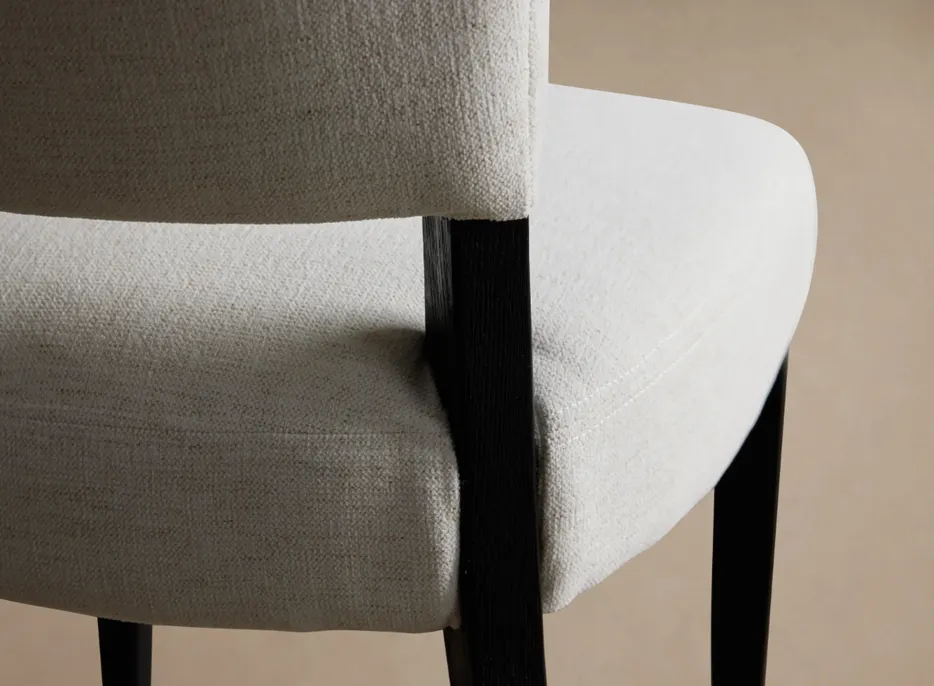 Fauteuil Vauvert en bois massif, vue 3 sur 4