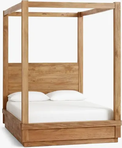 Lit à baldaquin Largentière king size — lits