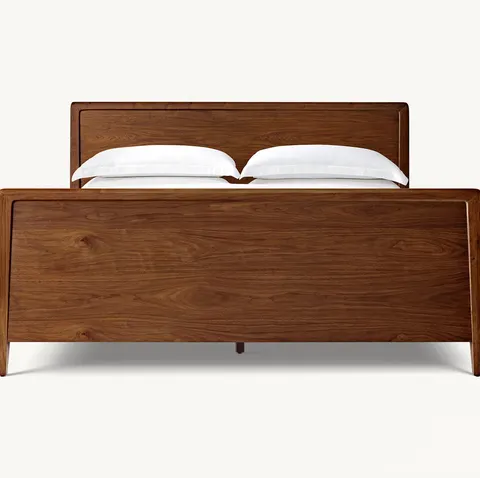 Lit Ainhoa en bois massif king size — lits