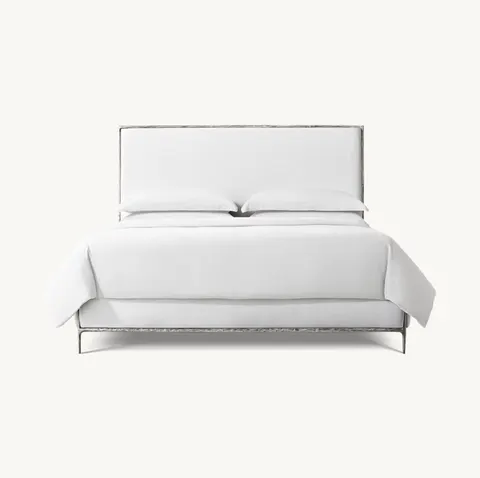 Lit Aix en tissu king size — lits