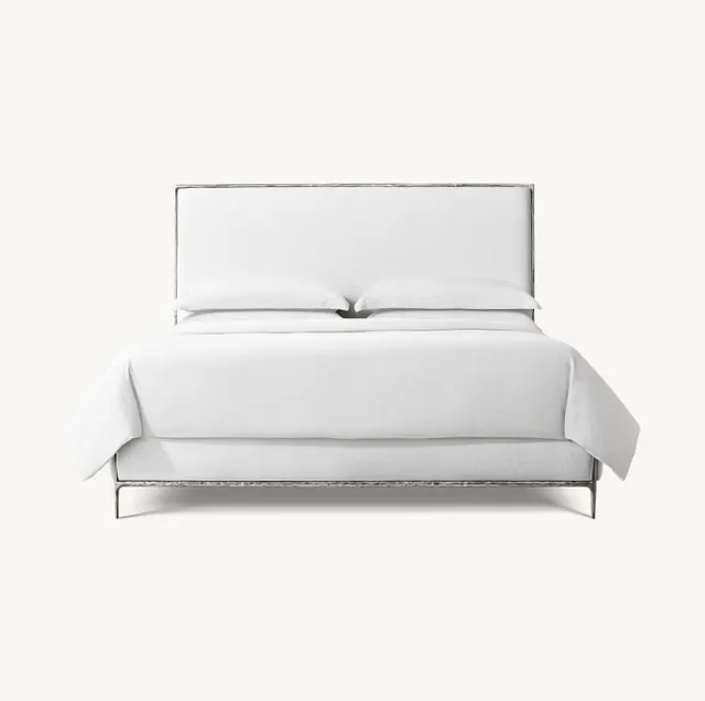 Lit Aix en tissu king size — lits