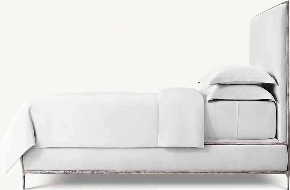 Lit Aix en tissu king size, vue 3 sur 6