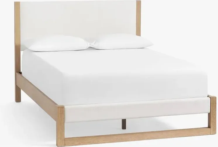 Lit Aups en chêne king size, vue 4 sur 4