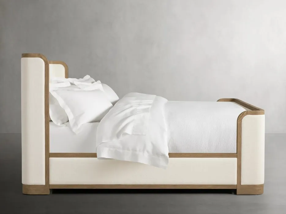 Lit Banon en chêne king size, vue 4 sur 5