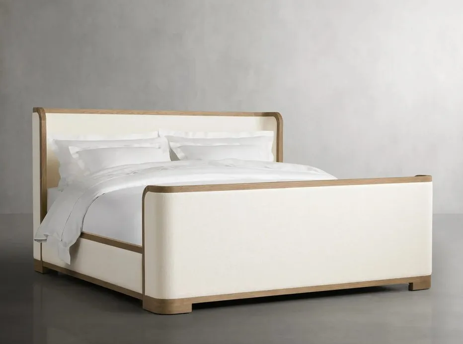 Lit Banon en chêne king size, vue 5 sur 5