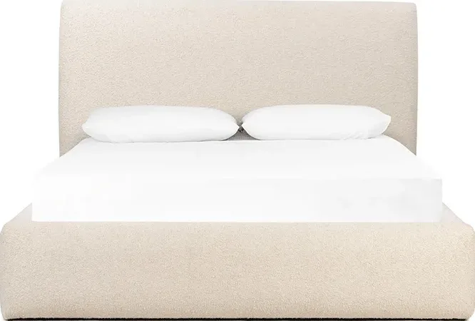 Lit Belvès en tissu king size, vue 3 sur 5