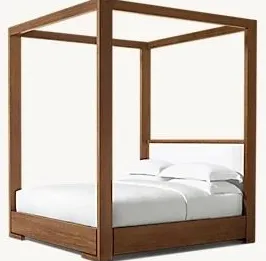 Lit Béziers en bois massif king size, vue 5 sur 5