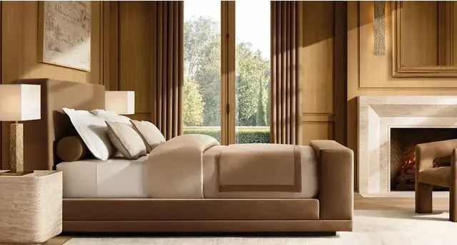 Lit Bourg king size — lits