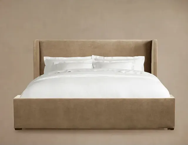 Lit Capdenac en chêne king size — lits
