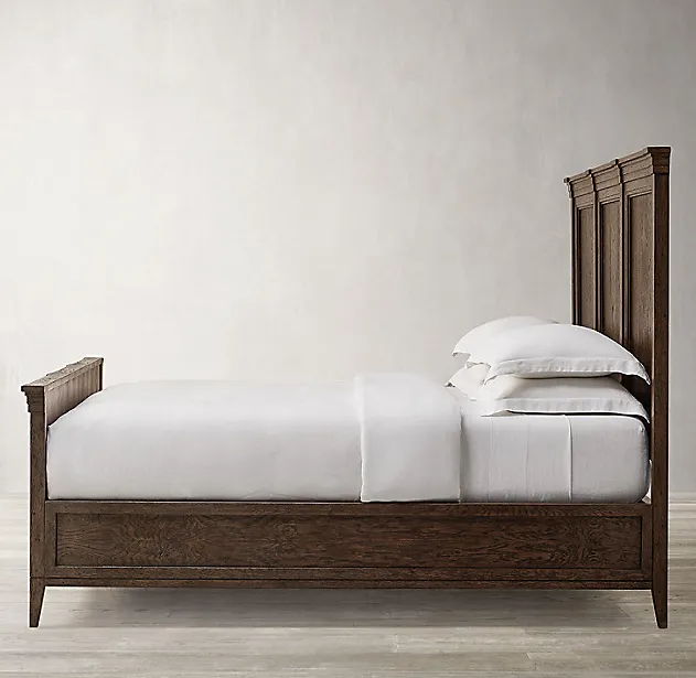 Lit Carlux en chêne king size, vue 2 sur 4