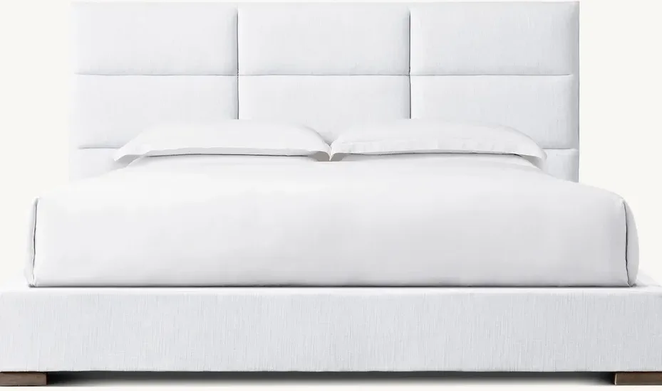 Lit Cassis en bois massif king size, collection lits ELWOOD HOME
