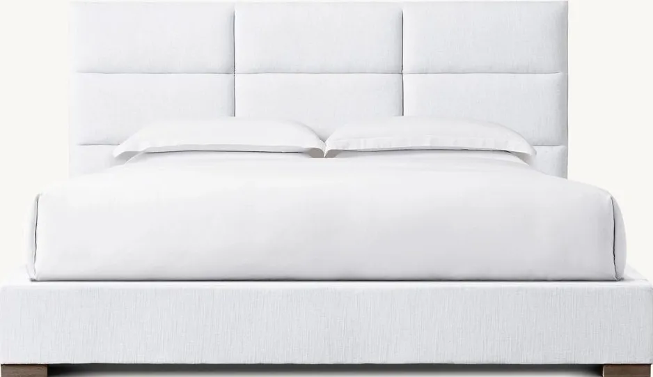 Lit Cassis en bois massif king size, vue 2 sur 6