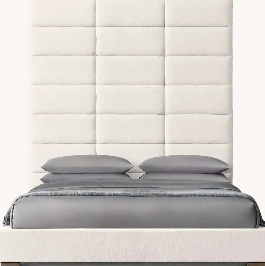 Lit Cassis en bois massif king size, vue 5 sur 6