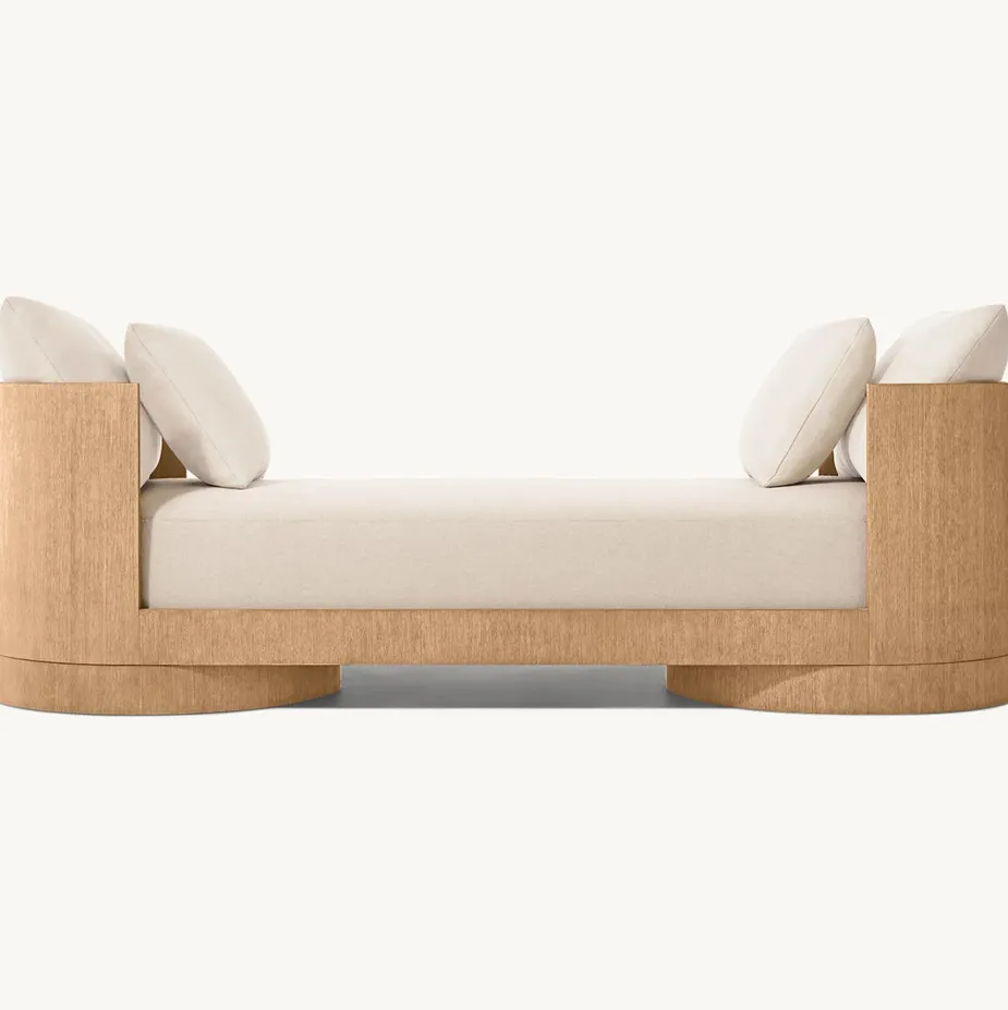 Lit Cauterets en bois massif king size, collection lits ELWOOD HOME