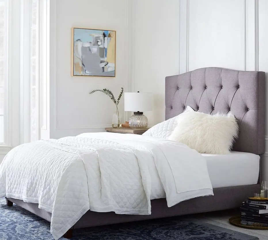 Lit Coaraze en tissu, vue 3 sur 4