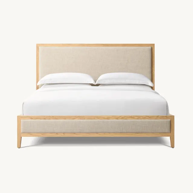 Lit Florac en tissu king size — lits