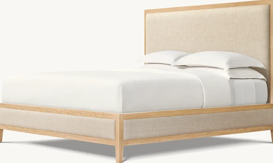 Lit Florac en tissu king size, vue 2 sur 5