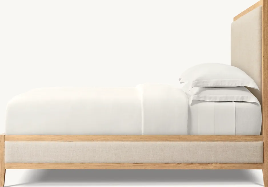 Lit Florac en tissu king size, vue 3 sur 5