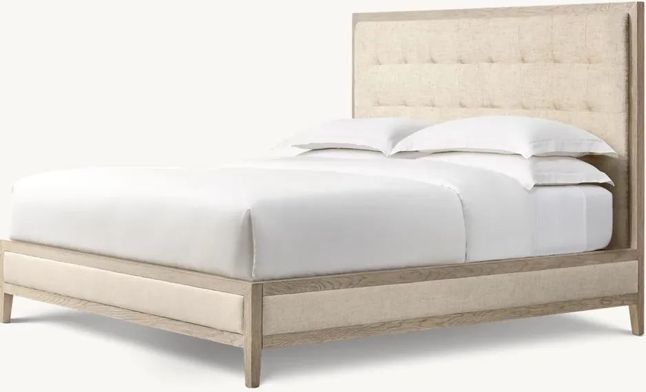 Lit Ganges en tissu king size, vue 3 sur 4