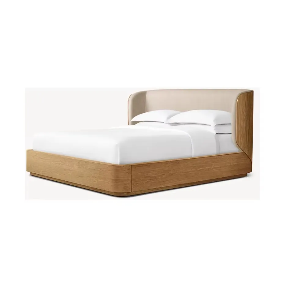 Lit Gap en chêne king size, vue 5 sur 6