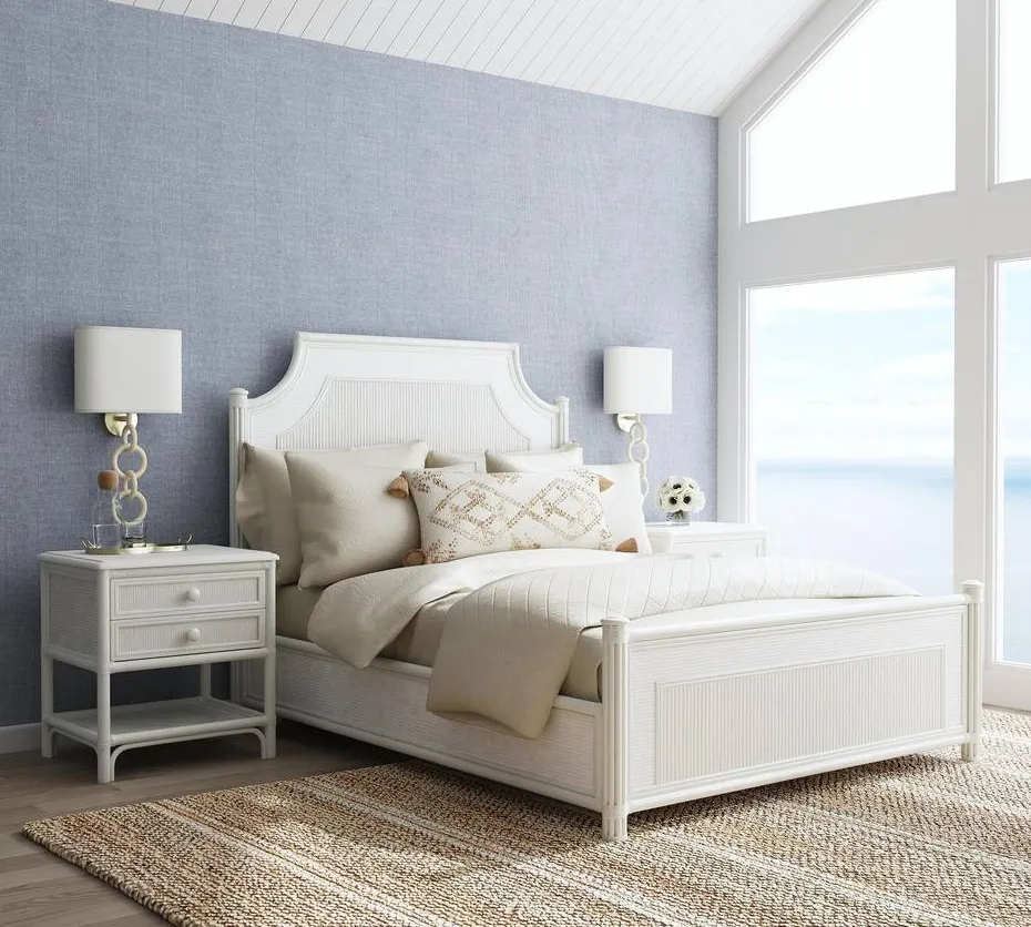 Lit Gap en rotin noir, collection lits ELWOOD HOME
