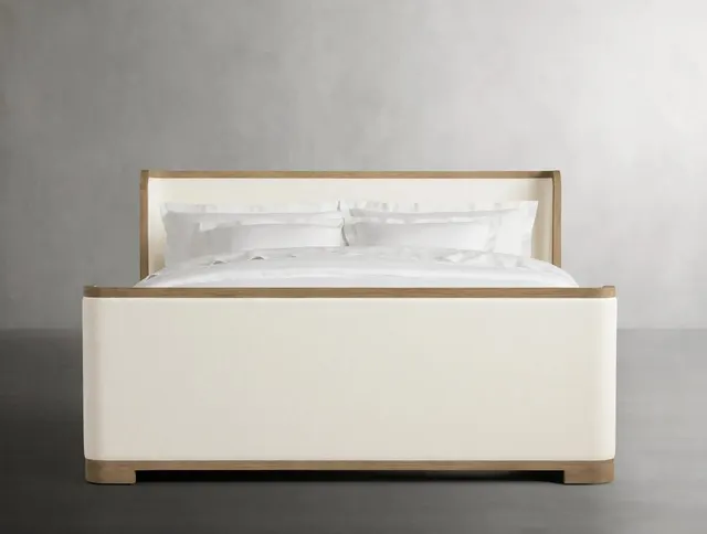 Lit Gex en chêne king size — lits