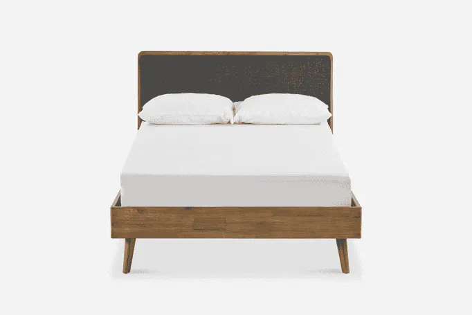 Lit Giverny en bois massif king size, vue 2 sur 6