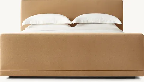 Lit Hendaye en chêne king size — lits