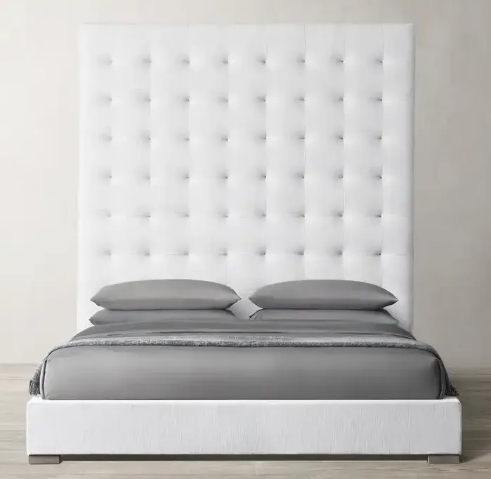 Lit Josselin en bois massif king size, collection lits ELWOOD HOME