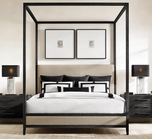 Lit Laguiole en tissu — lits