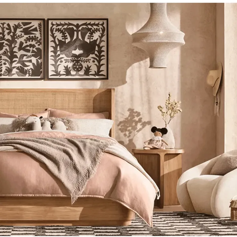 Lit Lalinde queen size, collection lits ELWOOD HOME