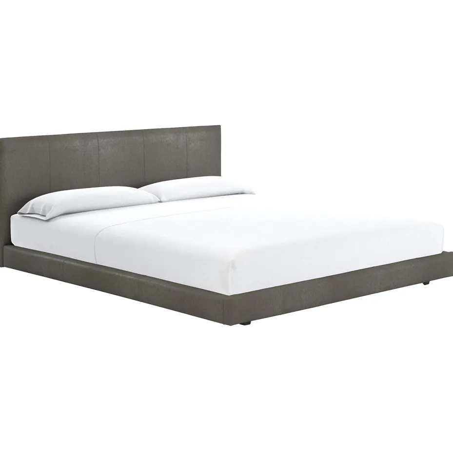 Lit Limeuil en lin queen size, vue 4 sur 5