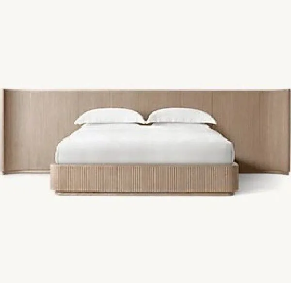 Lit Mirepoix en tissu king size, vue 2 sur 5