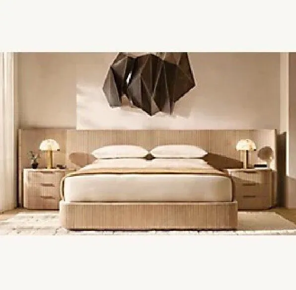 Lit Mirepoix en tissu king size, vue 5 sur 5