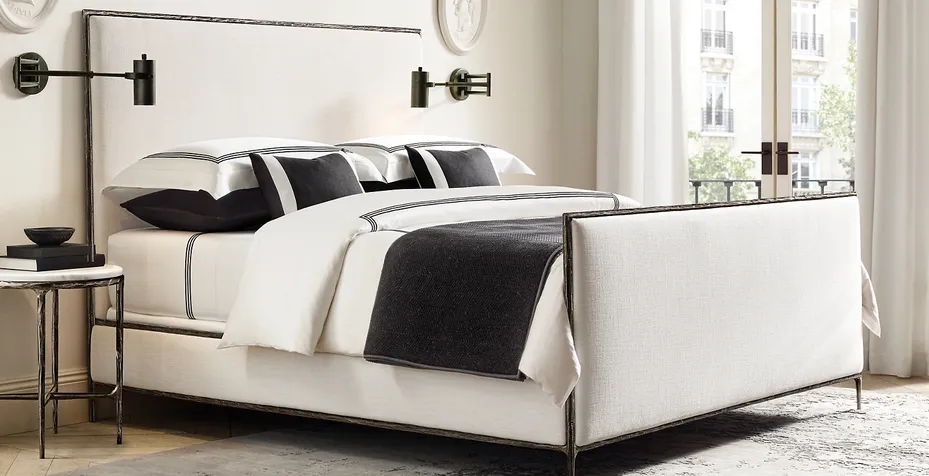Lit Morez en tissu king size, vue 4 sur 4