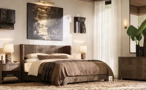Lit Mougins king size minimaliste — lits