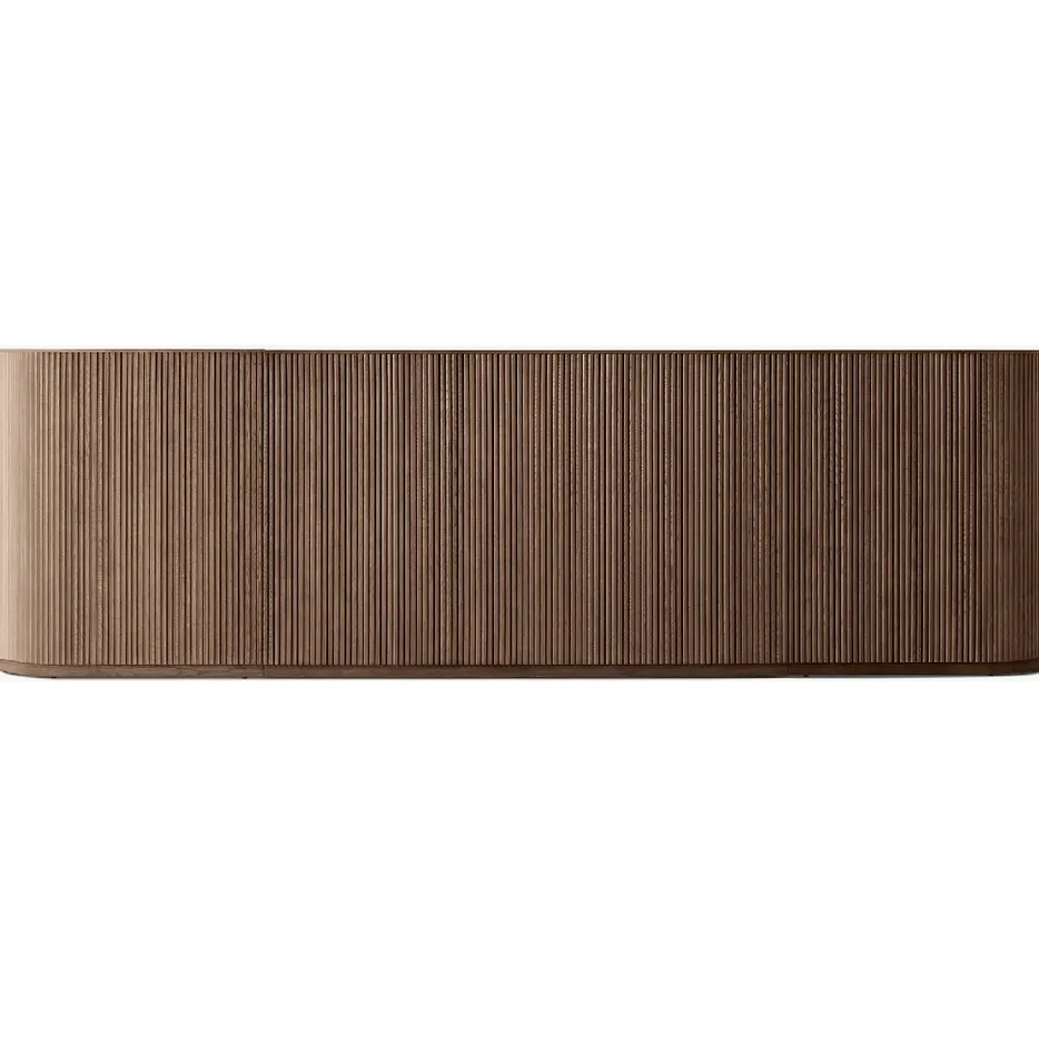 Lit Oppède en chêne brun king size, vue 5 sur 5