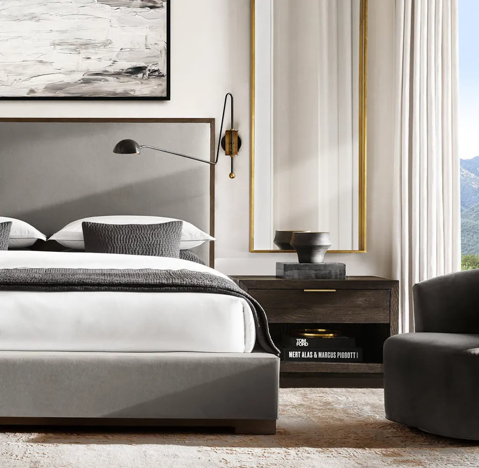 Lit Pézenas king size, collection lits ELWOOD HOME