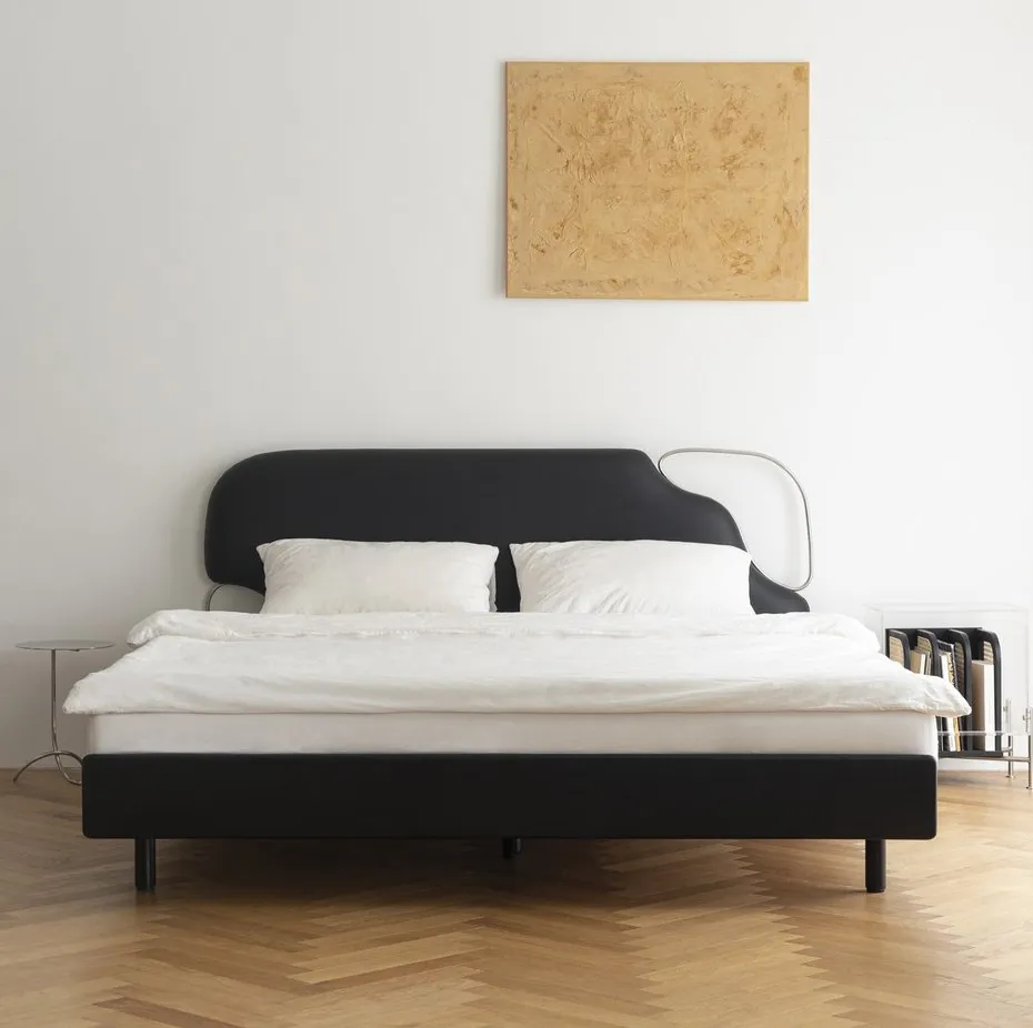 Lit Sare en bois massif king size, collection lits ELWOOD HOME