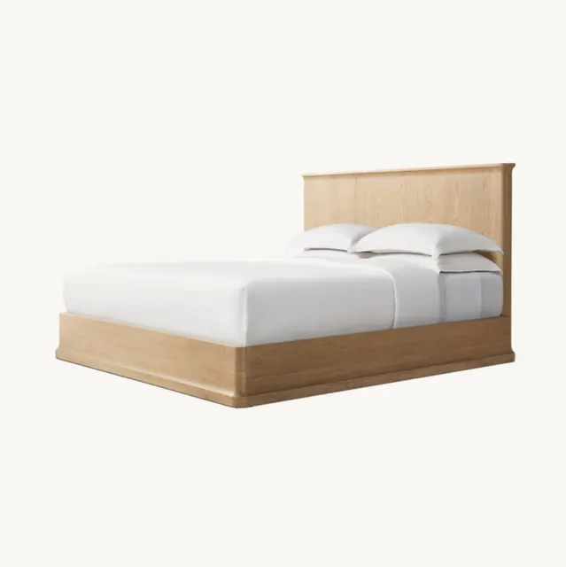 Lit Senlis en bois massif — lits