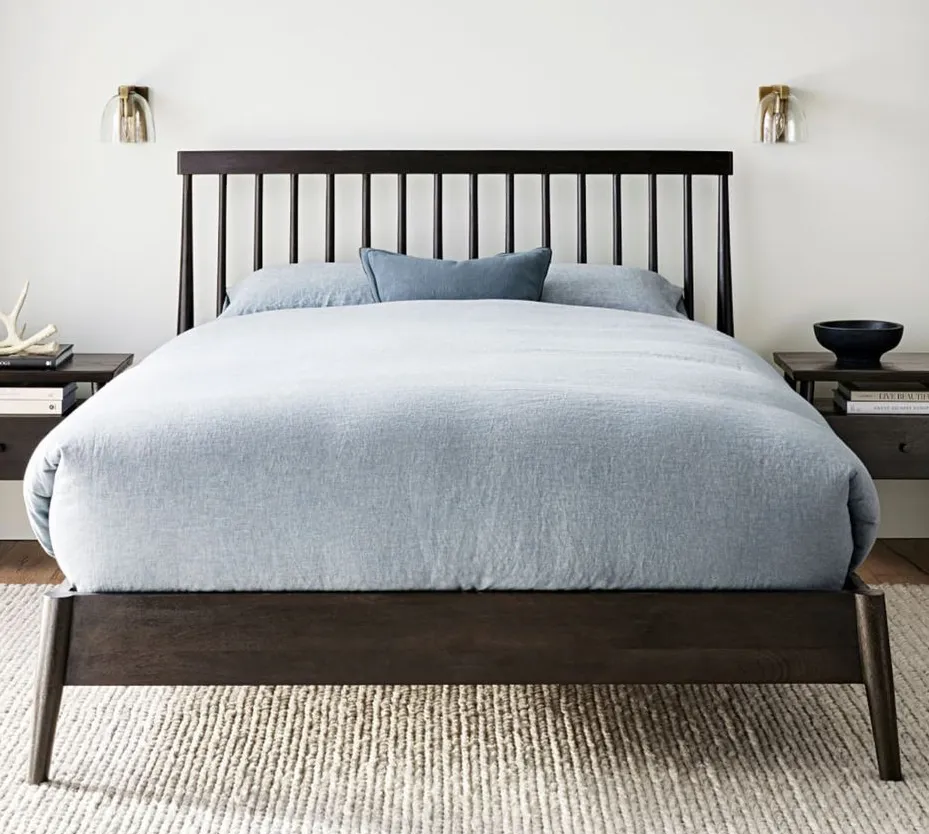 Lit Sisteron en chêne, collection lits ELWOOD HOME