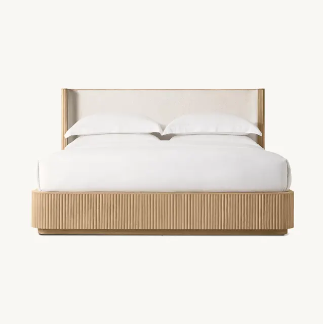 Lit Soulac en chêne blanc — lits