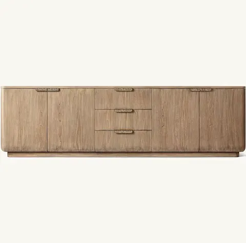 Meuble de rangement Èze en laiton — meubles de rangement