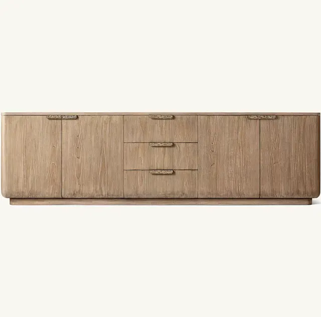 Meuble de rangement Èze en laiton — meubles de rangement