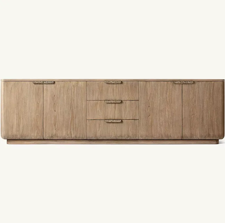 Meuble de rangement Èze en laiton, collection meubles de rangement ELWOOD HOME