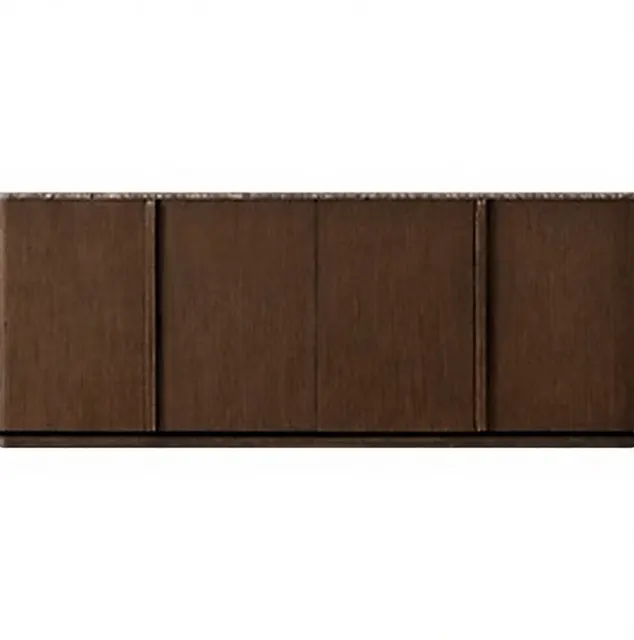 Meuble de rangement Fayence en bois massif 4 portes — meubles de rangement