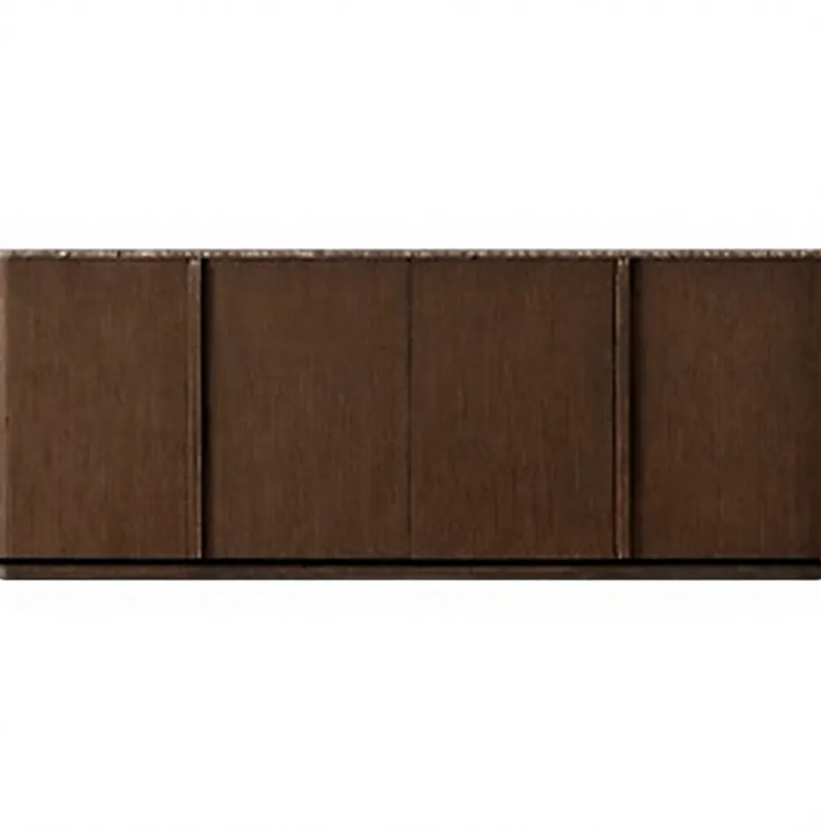 Meuble de rangement Fayence en bois massif 4 portes, collection meubles de rangement ELWOOD HOME