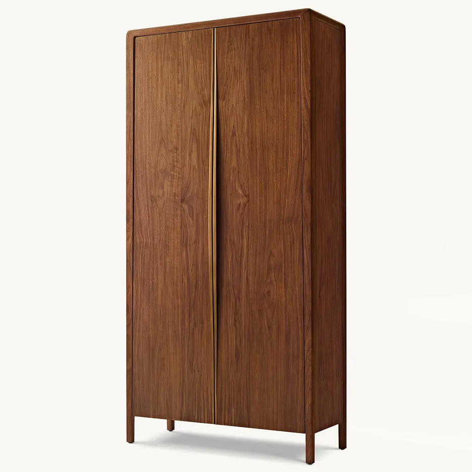 Meuble de rangement Lalinde en chêne, vue 3 sur 6