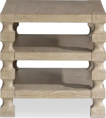 Meuble de rangement Riez en bois massif — meubles de rangement