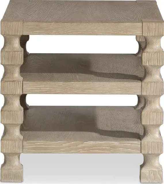 Meuble de rangement Riez en bois massif — meubles de rangement